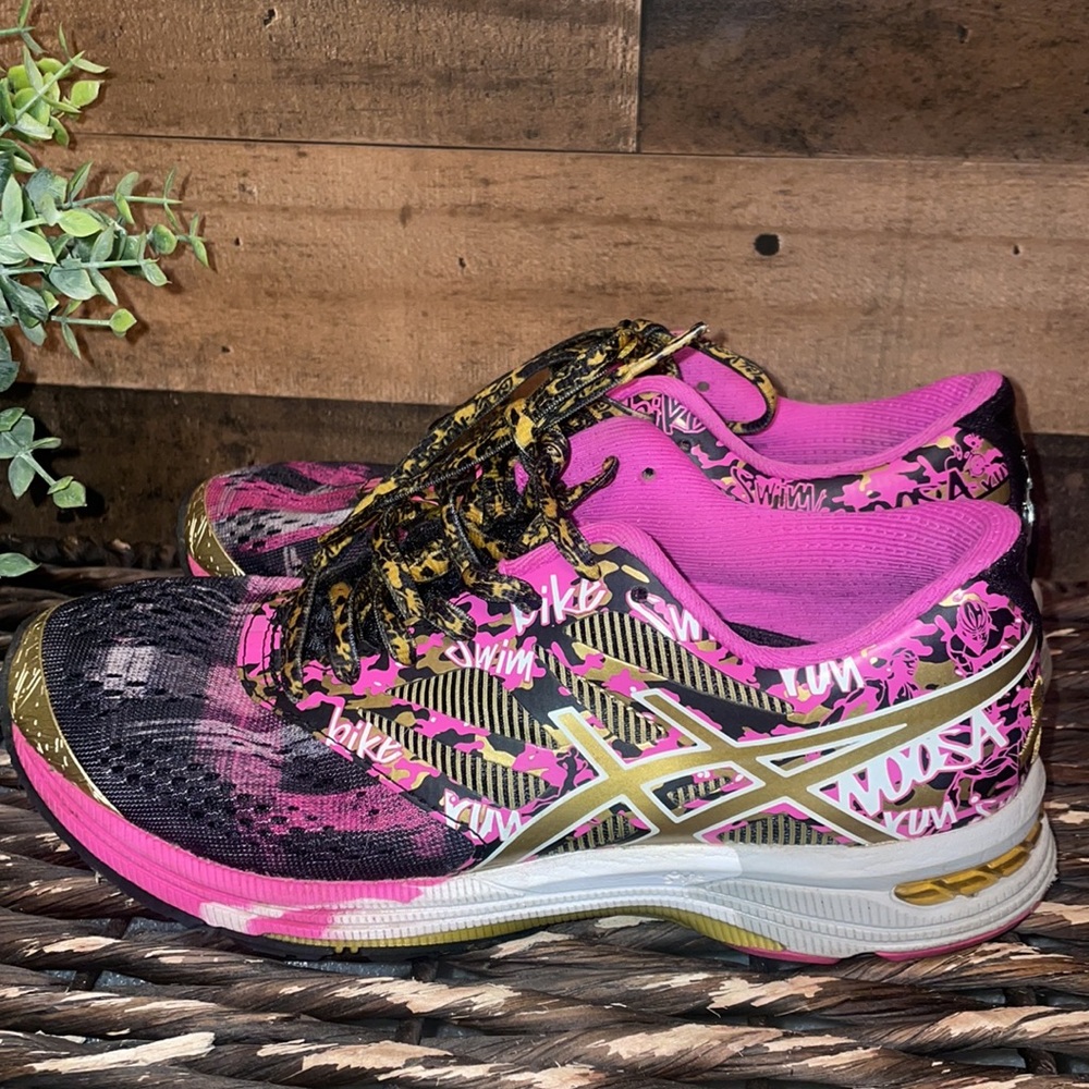 ASICS GEL-Noosa Tri 10 Gold Ribbon Running Shoes, Size 6 T5M9N - Picture 5 of 13